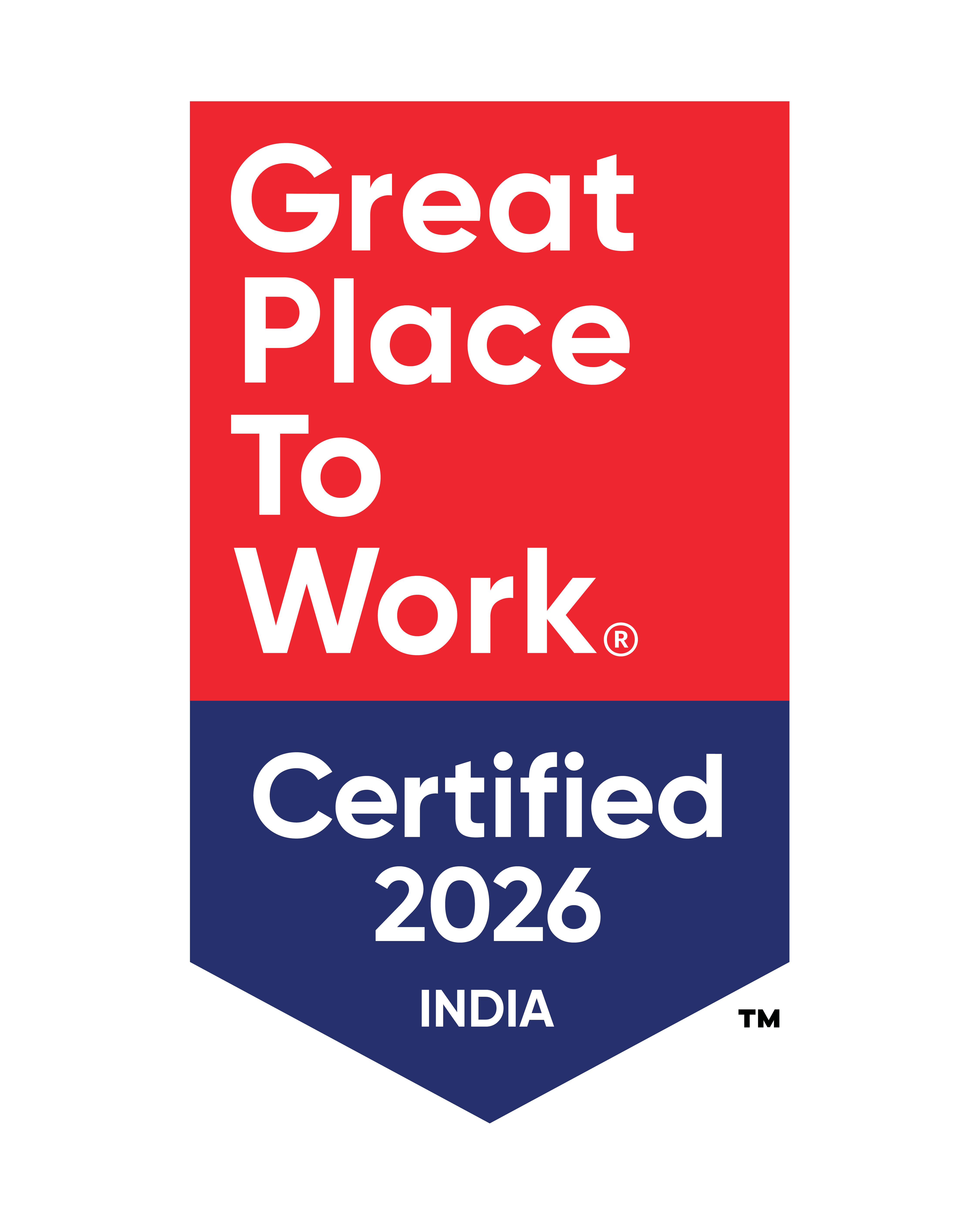 Great Place to Work Certified 2026